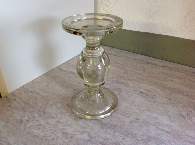 Hovedbilde Lysestake i glass