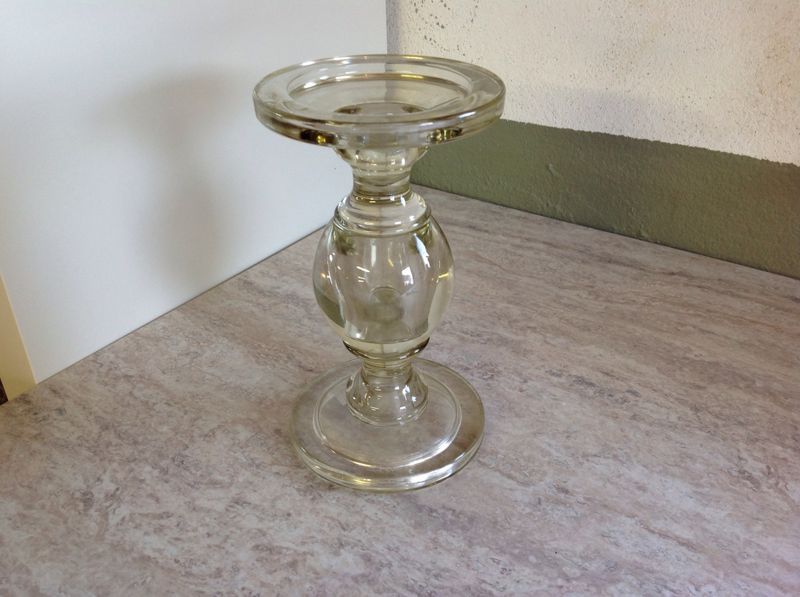 Lysestake i glass