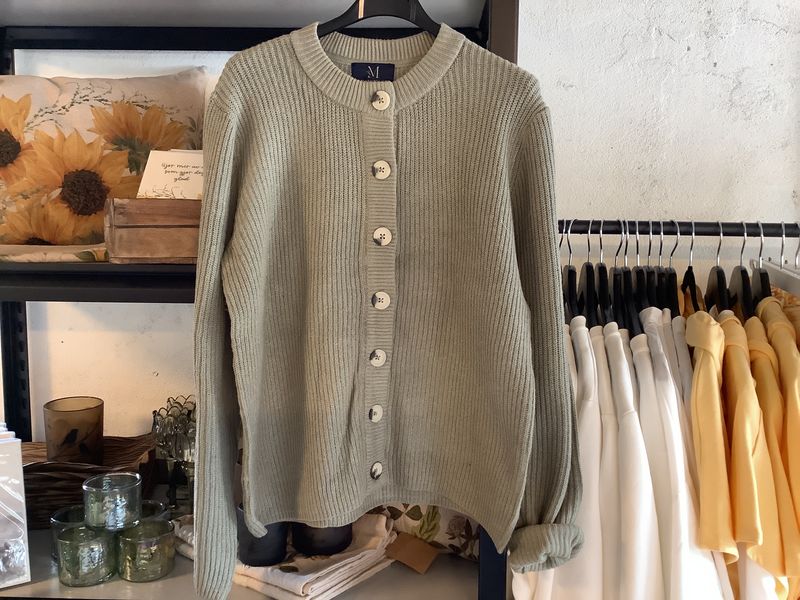 Lea rib cardigan