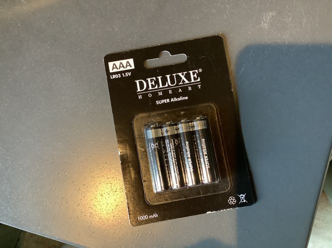 Hovedbilde Batteri AAA 4 pk