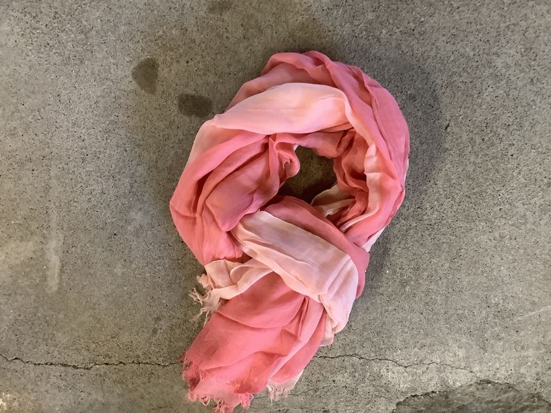 Skjerf rose
