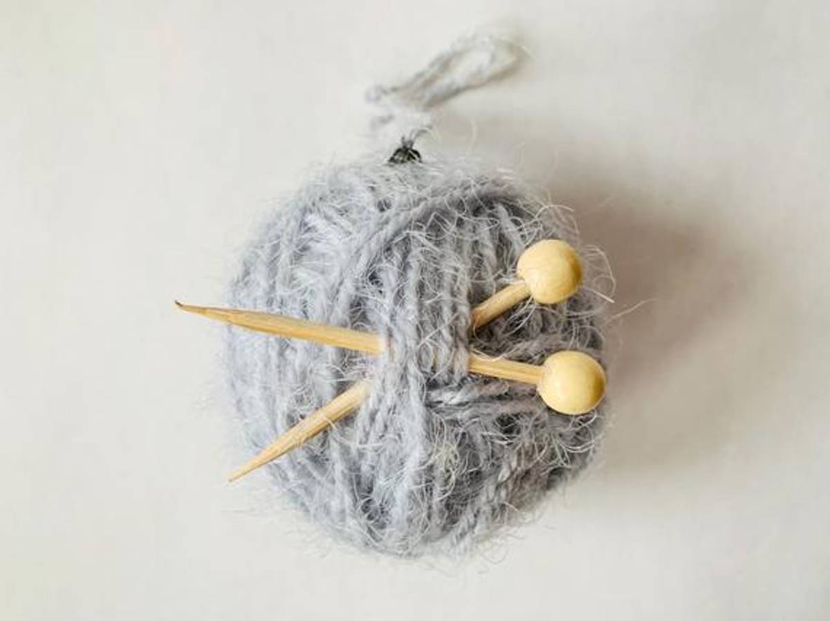 Kule garnnøste 8 cm