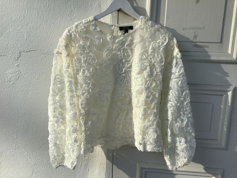 Rose blouse, offwhite